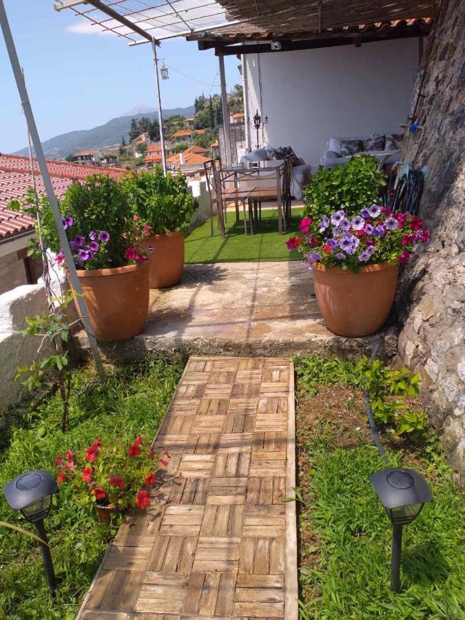 Apartament Stone Clock'S House Nafpaktos Zewnętrze zdjęcie