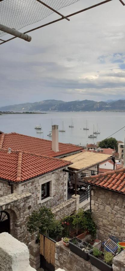 Apartament Stone Clock'S House Nafpaktos Zewnętrze zdjęcie