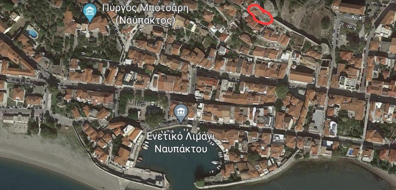 Apartament Stone Clock'S House Nafpaktos Zewnętrze zdjęcie